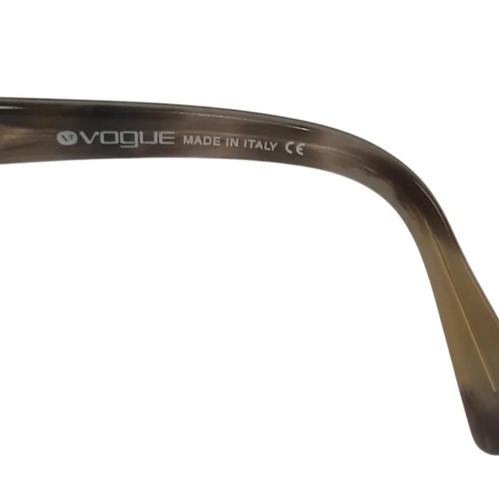 Vogue Sunglasses VO2324-S Made In Italy Vintage Rare Brown Frames